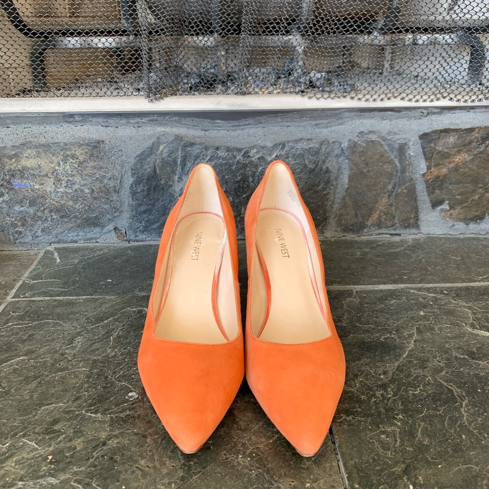 Orange heels